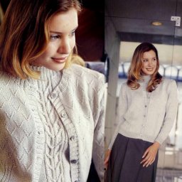 Кофта спицами