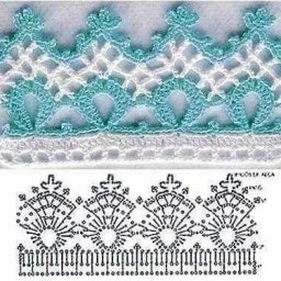 Нежная кайма для любителей вязания крючком