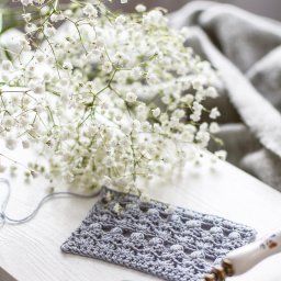 Симпатичный узор крючком