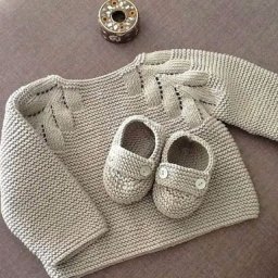 Узор "Ажурная елочка" для реглана