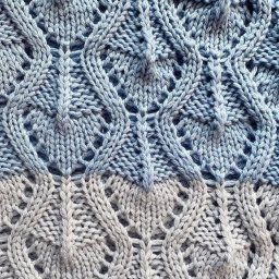 Узор спицами