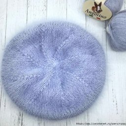 Берет из ангоры