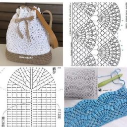 Идея для летнего вязаного рюкзака