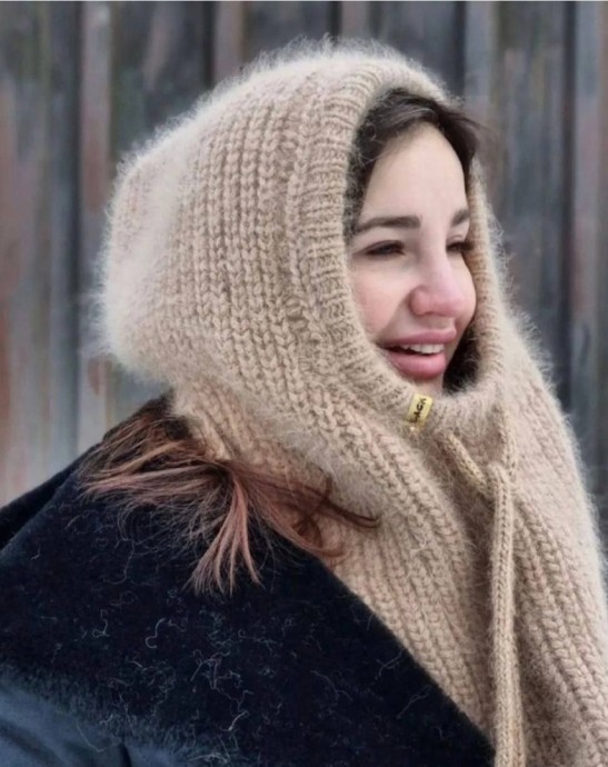 Капюшон спицами Капюшон спицами