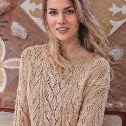 Красивый узор для джемпера