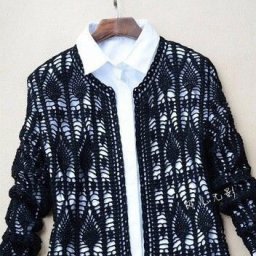 Симпатичный жакет крючком