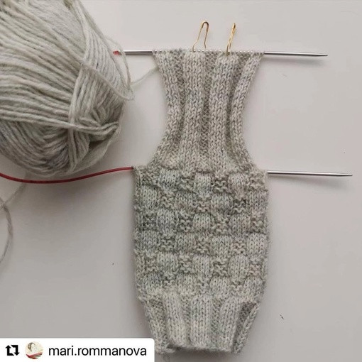 Носочки спицами