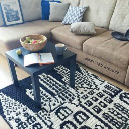 Жаккард крючком