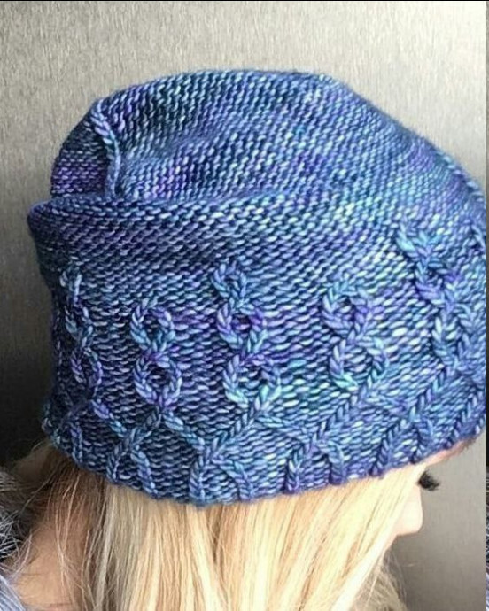 Шапочка из Malabrigo Washted, вяжем спицами Шапочка из Malabrigo Washted, вяжем спицами