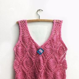 Летний топ крючком