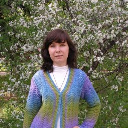 Милый жакет спицами