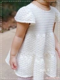 Детское платье крючком