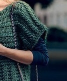 Туника с поперечной кокеткой.