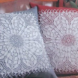 Украшаем наволочки ажурным полотном