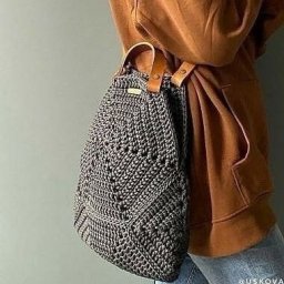 Идея для сумки крючком