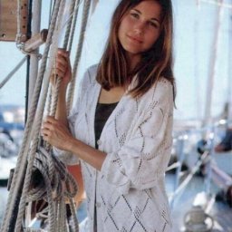 Летний кардиган спицами