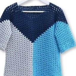 Простой джемпер, подойдет для начинающих