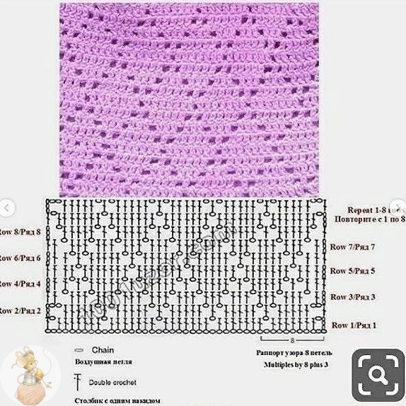 Узоры спицами, подборка