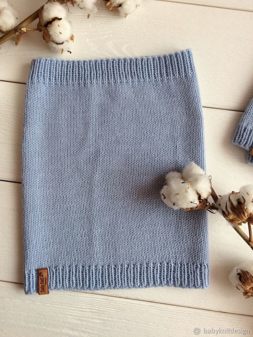 Как связать шапку бини. МК