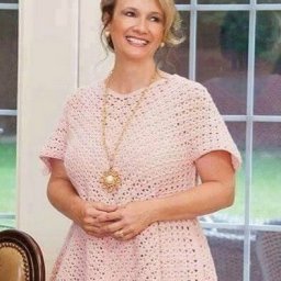 Туникa для роскошной фигуры, вяжем кpючком