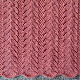 Вязание красивого узора спицами