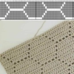 Забавный узор крючком