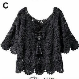 Идея для свободной вязаной кофточки