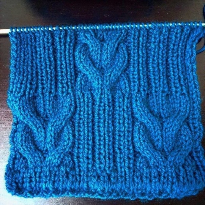 Простой узор для вязания пуловеров, кардиганов