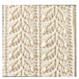 Схемы японских узоров спицами