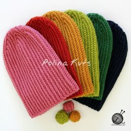 Как связать крючком шапку-резинку?