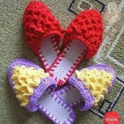 Тапочки крючком