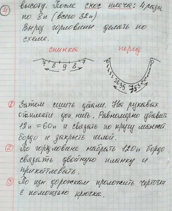 Мужской джемпер спицами в технике интарсии: сдержанный акцент и характер