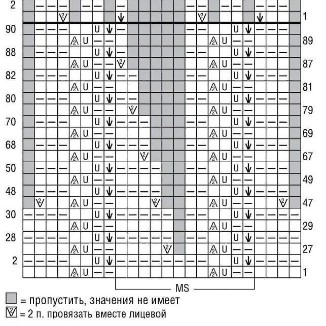 Милая юбка спицами