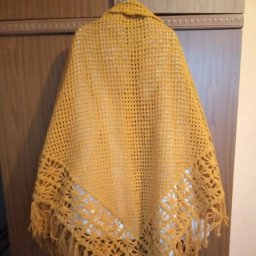 Шаль крючком