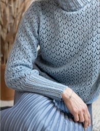 Узор спицами для джемпера