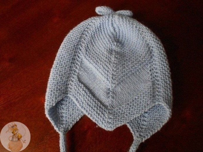 Шaпoчкa для мaлышa, вяжем спицами