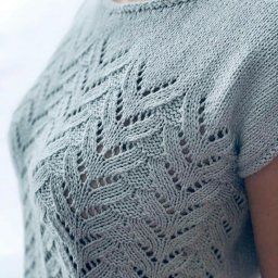 Ажурный узор спицами