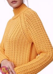 Базовый свитер спицами