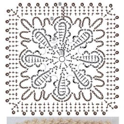 Изящный узор крючком