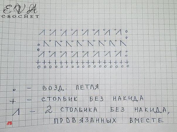 Красивый узор крючком Красивый узор крючком