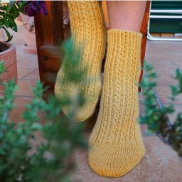 Носочки спицами