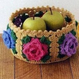 Очаровательная корзинка для полезных фруктов!