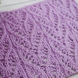 Узор спицами