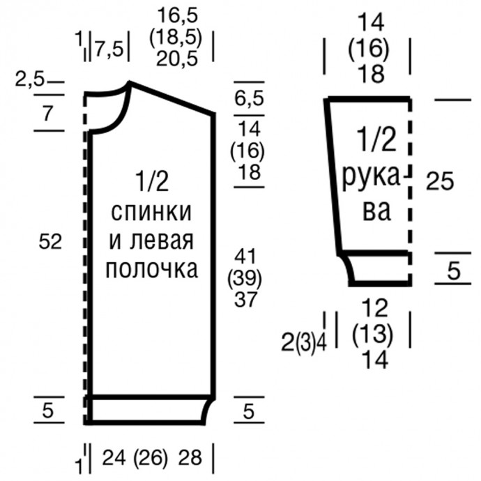 Вяжем стильный кардиган