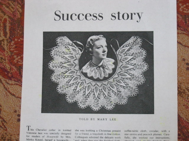 Ажурный воротник "Шевалье"