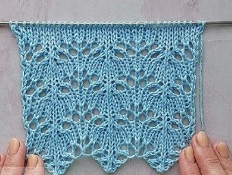 Ажурный Узор с волнистым краем