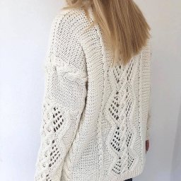 Джемпер с центральным узором