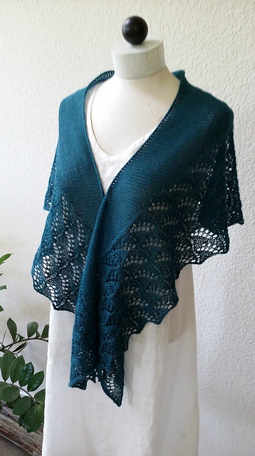 Изящaя  шaль San-Gabriеl Shawl oт Мaрты Вeccинг