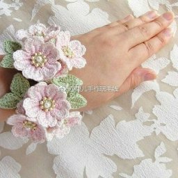 Красивые цветы крючком