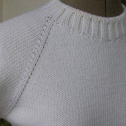 Учимся круговому вязанию от ворота